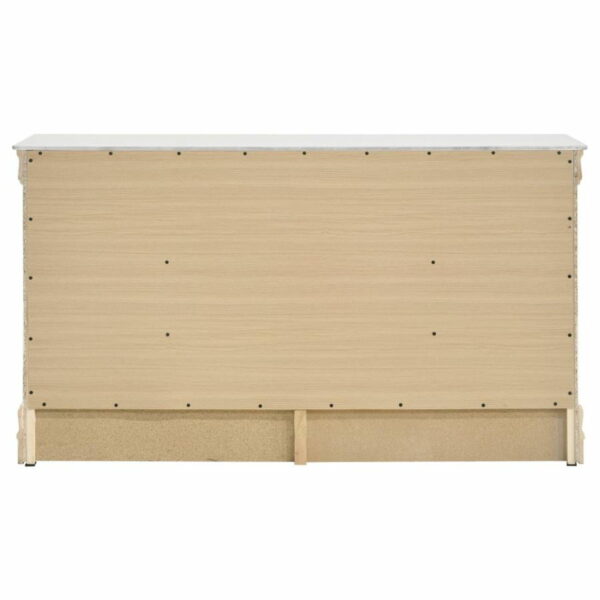Louis Philippe - 6 Drawer Dresser - White - Image 12