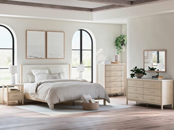 Cadmori - Upholstered Panel Bed - Image 6