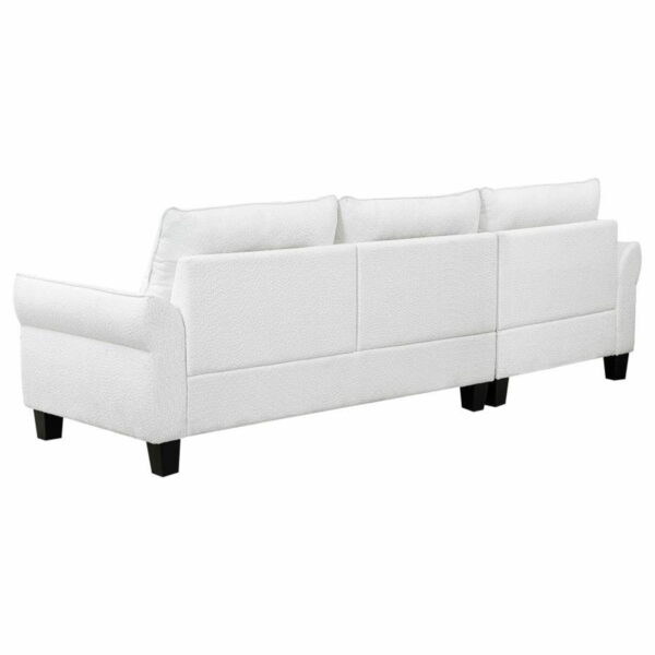 Caspian - Upholstered Curved Arm Chaise Sectional Sofa - Image 13