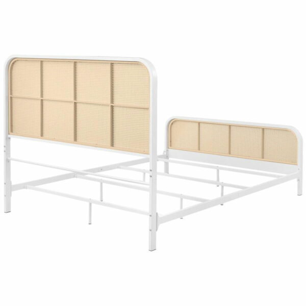 Lanewood - Open Cane Rattan Metal Bed - Image 28