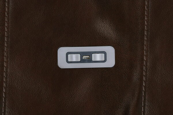 Linton - Leather Sofa With Power Footrest - Image 2