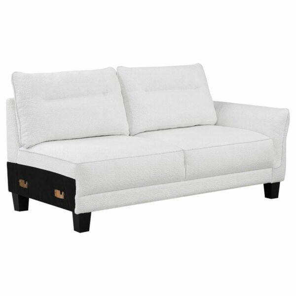 Caspian - Upholstered Curved Arm Chaise Sectional Sofa - Image 14