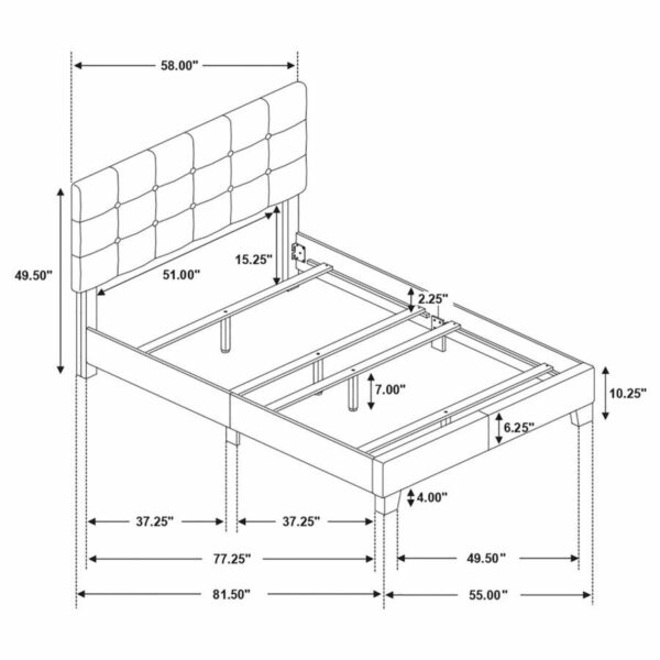 Mapes - Upholstered Panel Bed - Image 22