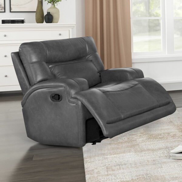 Titan - Glider Recliner - Gray - Image 9