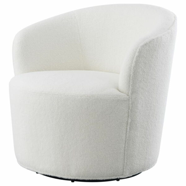 Joyce - Upholstered Barrel Back Swivel Chair - Image 13