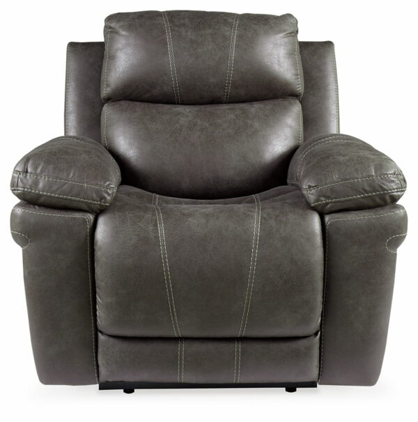 Erlangen - Dark Gray - Pwr Recliner/Adj Headrest - Image 7