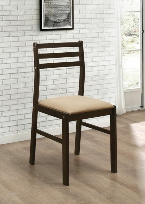 Bucknell - 3 Piece Round Drop Leaf Dining Table Set - Image 15