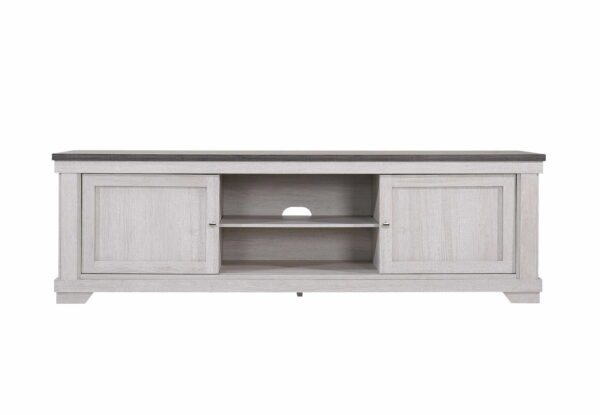 Leighton - 71" TV Stand - White - Image 3