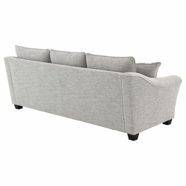 Tomkins - Boucle Upholstered Sofa - Light Gray - Image 6