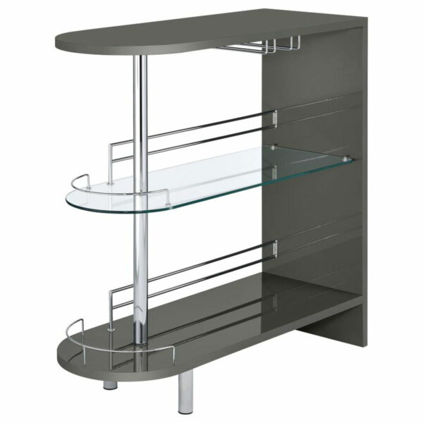 Adolfo - Rectangular 2-Tier Home Bar Table - Image 12