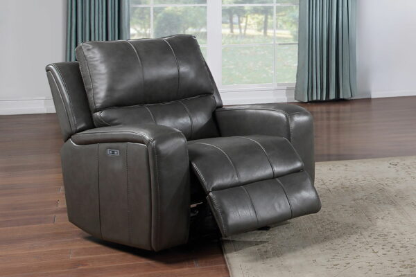 Linton - Leather Glider Recliner With Power Footrest - Image 11