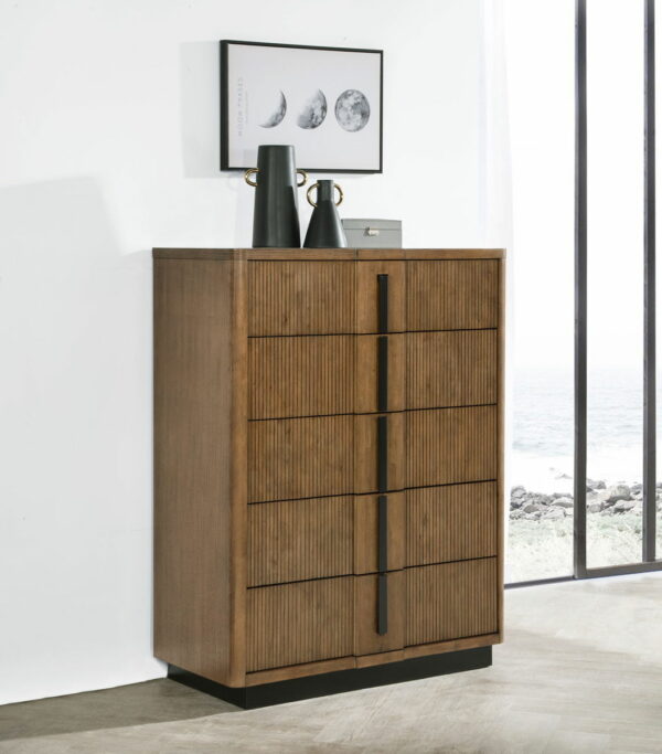 Terrace - 5-Drawer Chest Of Drawers - Ash Brown - Image 2