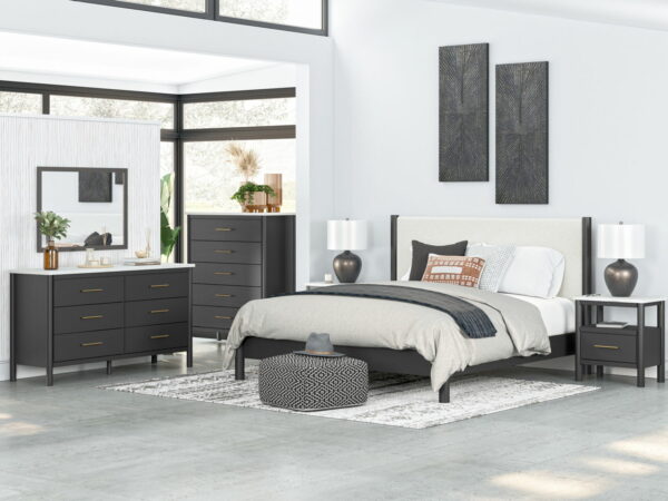 Cadmori - Upholstered Panel Bed - Image 58
