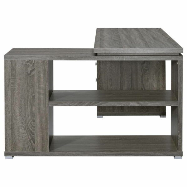 Yvette - 3-Drawer L-Shape Computer Desk - Image 42