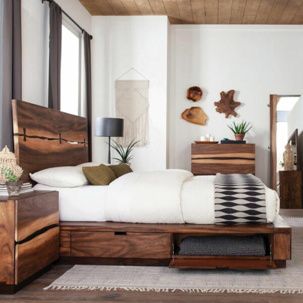 Winslow - Wood Storage Panel Bed - Image 3