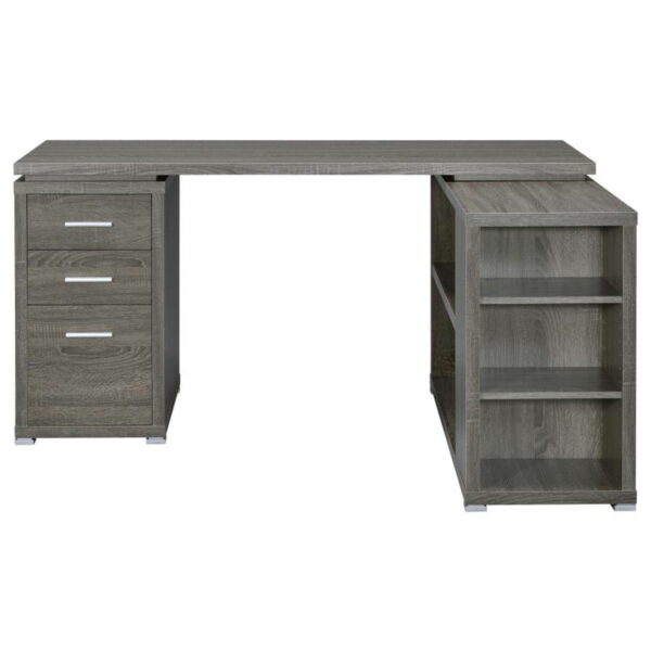 Yvette - 3-Drawer L-Shape Computer Desk - Image 17