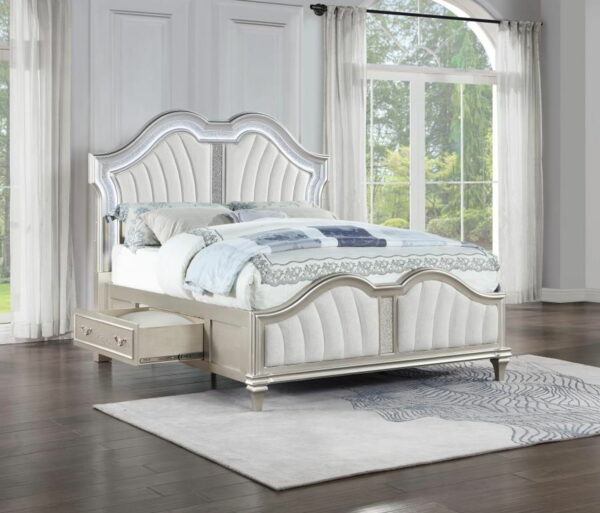 Evangeline - LED Storage Panel Bed - Image 30