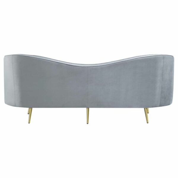 Sophia - Upholstered Channel Tufted Sofa - Image 7