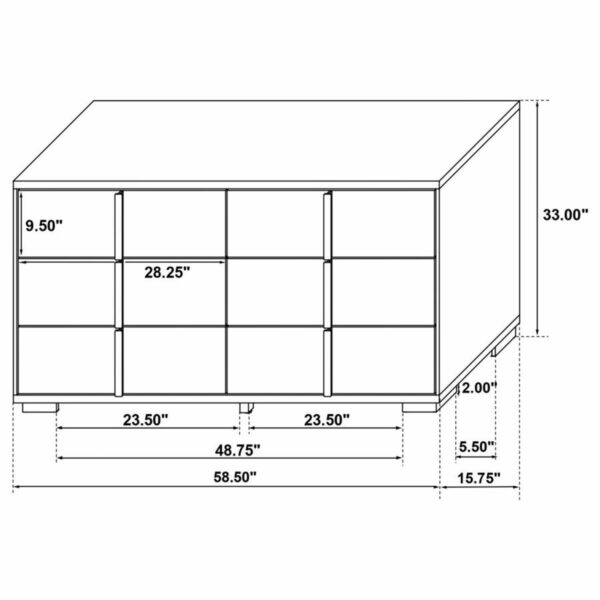 Marceline - 6-Drawer Dresser - Image 6