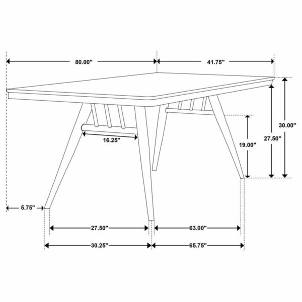 Wes - Rectangular Dining Table Set - Image 15