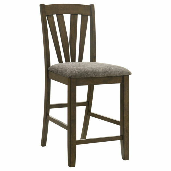 Canfield - 5-Piece Counter Height Dining Set - Brown - Image 4