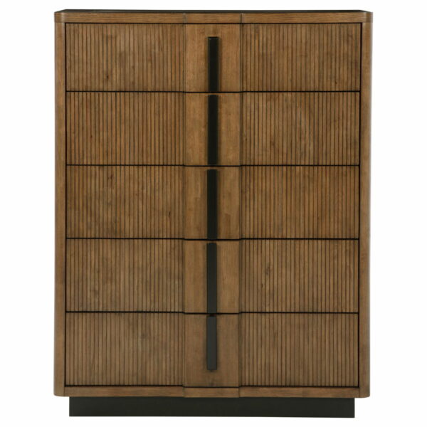 Terrace - 5-Drawer Chest Of Drawers - Ash Brown - Image 9