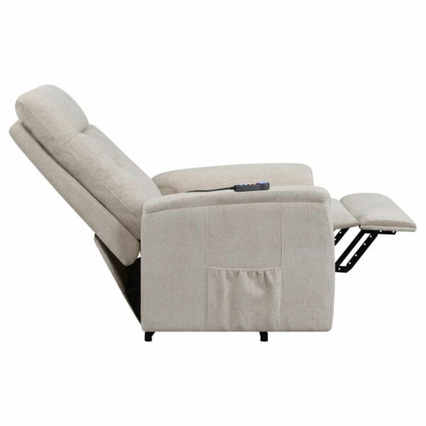 Henrietta - Upholstered Power Lift Massage Chair - Image 15