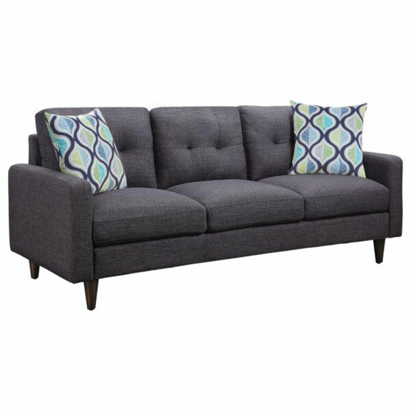 Watsonville - Upholstered Track Arm Sofa Set - Image 4