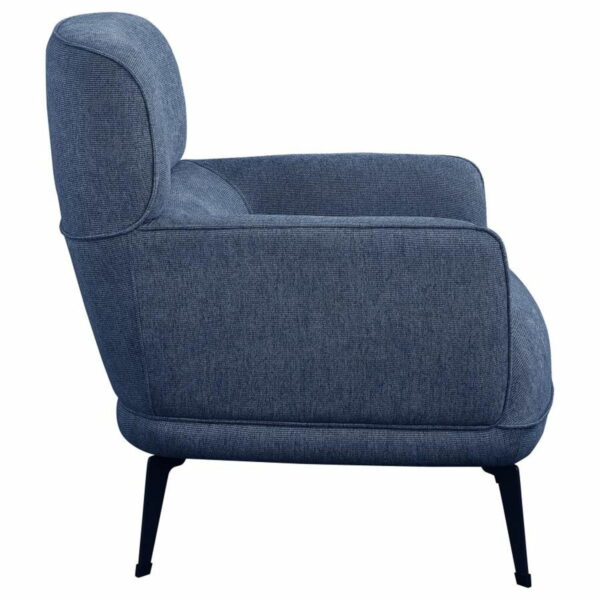 Andrea - Upholstered Crecent Arm Accent Chair - Image 26