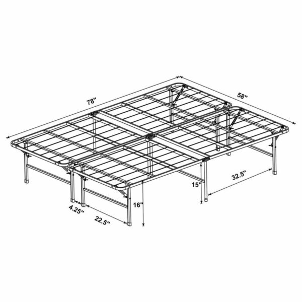 Mabel - Metal Support Platform Bed - Image 41
