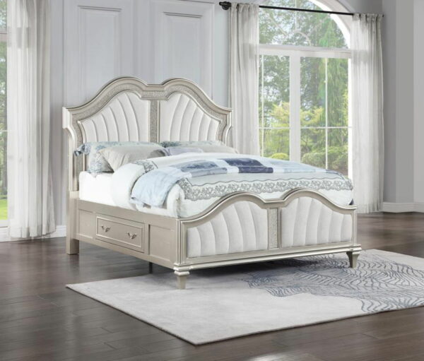 Evangeline - LED Storage Panel Bed - Image 15