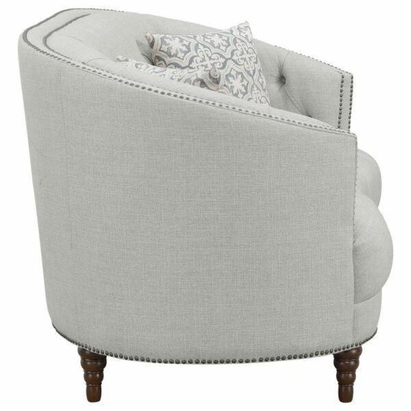 Avonlea - Upholstered Sloped Arm Sofa Set Fabric - Image 10