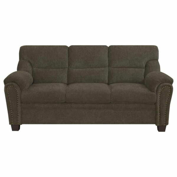 Clementine - Upholstered Padded Arm Sofa - Image 2