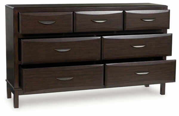 Vanmore - Dark Brown - Dresser - Image 4