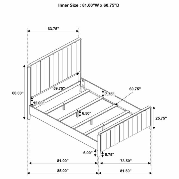Brookmead - Upholstered Bed - Image 3
