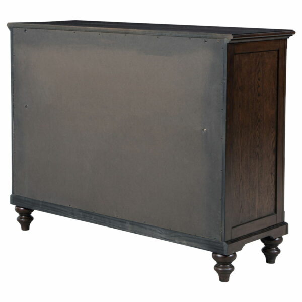 Andover - 8-Drawer Dresser Cabinet - Dark Oak - Image 5