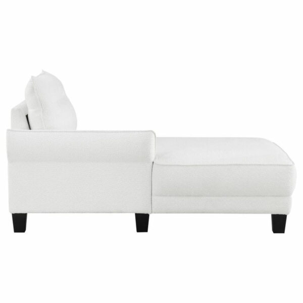 Caspian - Upholstered Curved Arm Chaise Sectional Sofa - Image 12