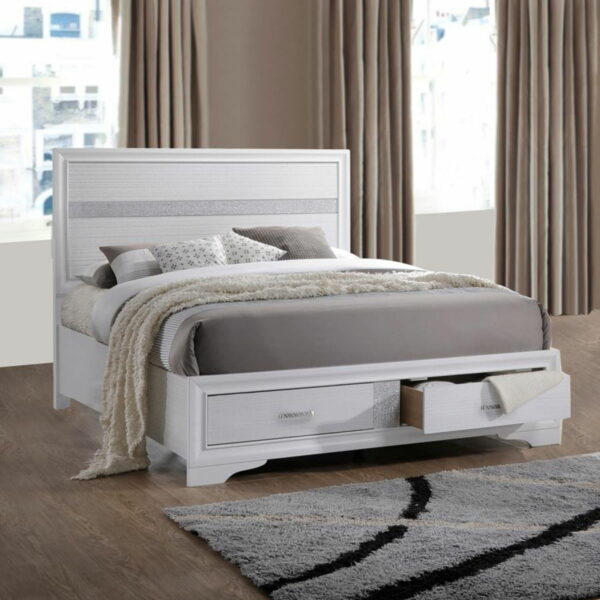 Miranda - Storage Wood Panel Bed - Image 5