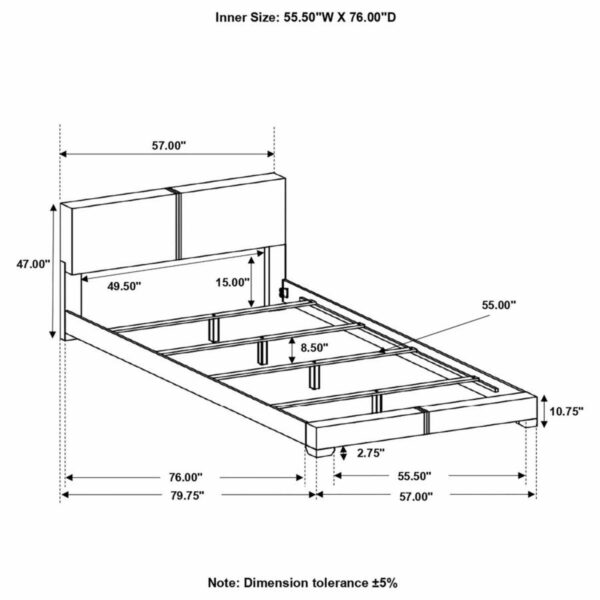 Conner - Upholstered Panel Bed - Image 20