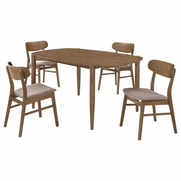 Dortch - Oval Solid Wood Dining Set - Image 22