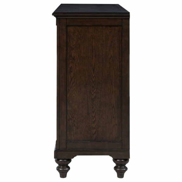 Andover - 8-Drawer Dresser Cabinet - Dark Oak - Image 8