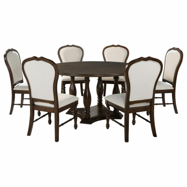 Landon - Round Dining Table Set - Image 8