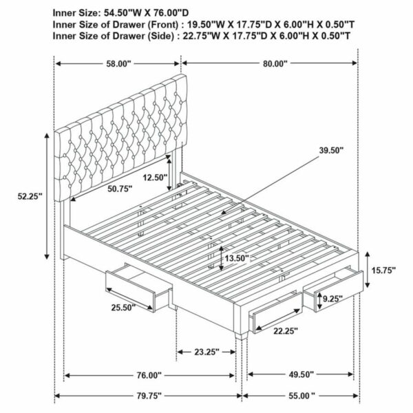 Soledad - Upholstered Storage Panel Bed - Image 13