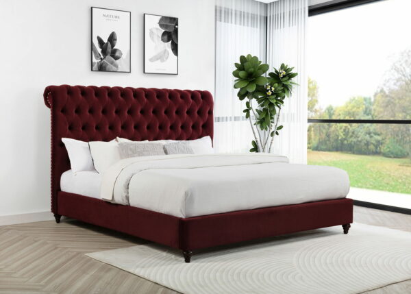 Devon - Upholstered Panel Bed - Image 40