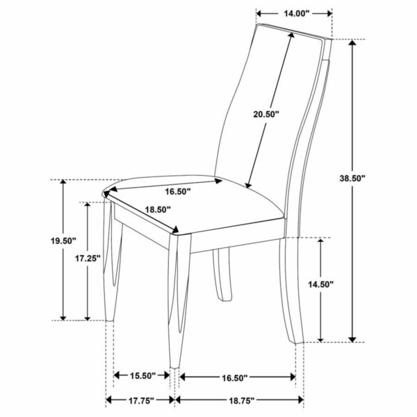 Wes - Rectangular Dining Table Set - Image 14