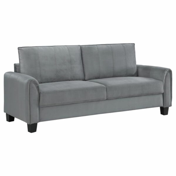 Davis - Upholstered Rolled Arm Sofa - Image 8