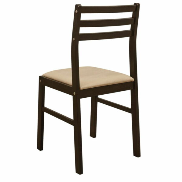 Bucknell - 3 Piece Round Drop Leaf Dining Table Set - Image 5