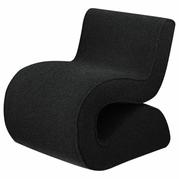 Ronea - Boucle Upholstered Armless Curved Chair - Image 13