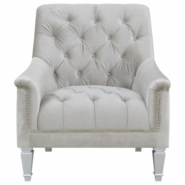 Avonlea - Upholstered Sloped Arm Sofa Set Velvet - Image 15