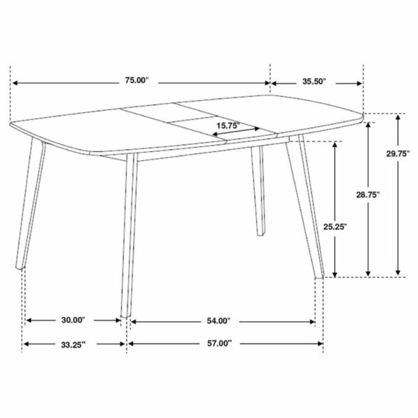 Redbridge - Rectangle Dining Set - Image 4